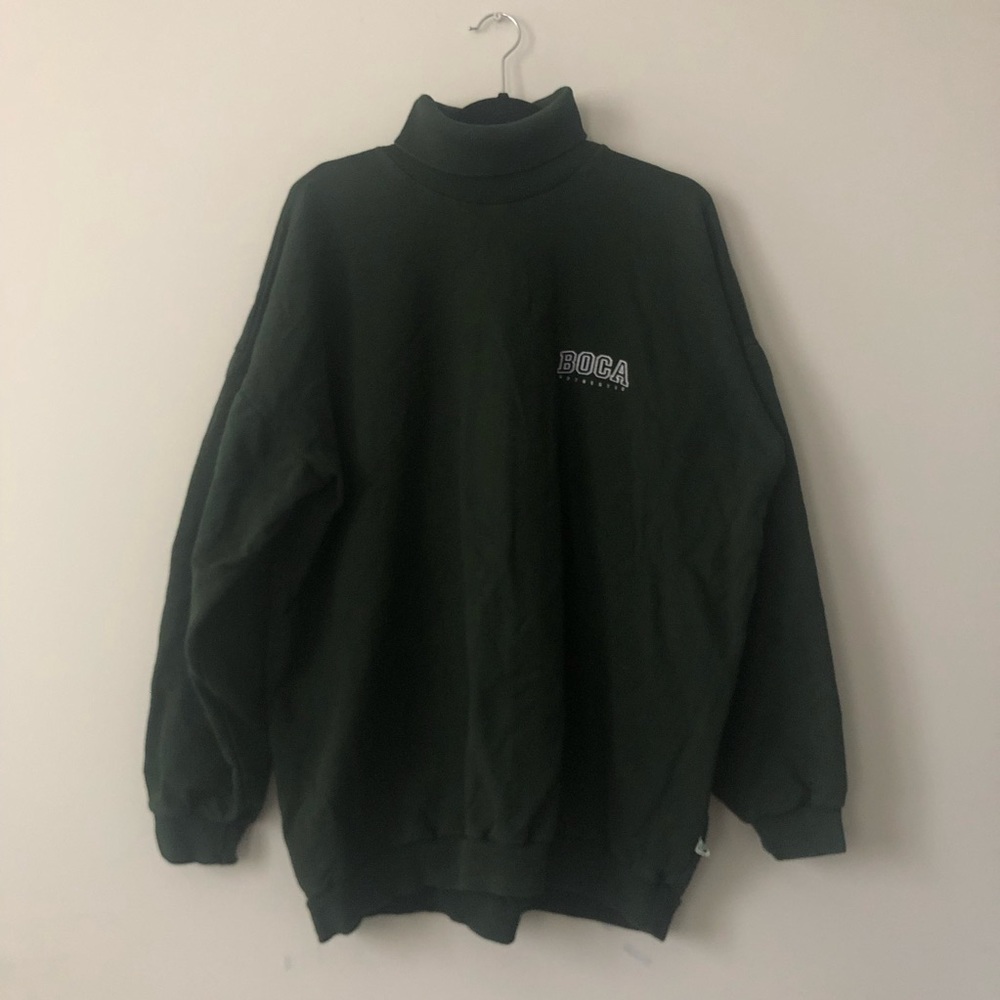 Vintage BOCA Forest Green Sweater